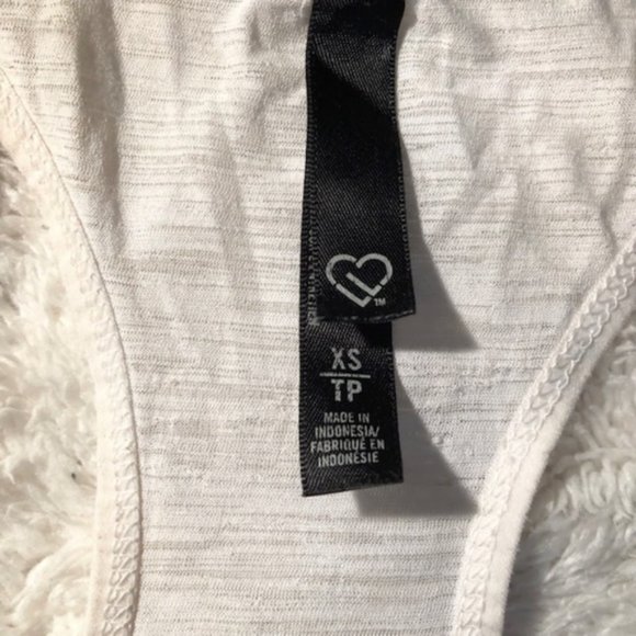 LIVE LOVE DREAM RUN Cute Spellout Striped Tank Top - Picture 5 of 8